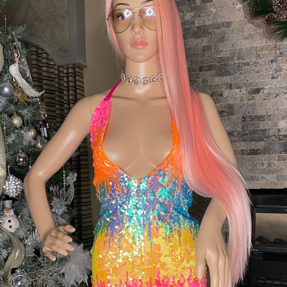 New Year’s beaming mini dress - Picture 5 of 5